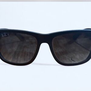 Justin Classic Ray-Ban in Matte Rubber Black